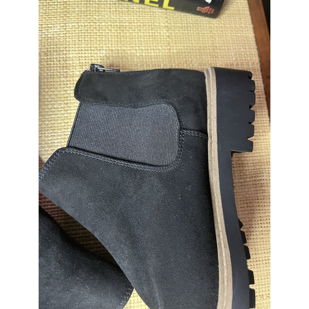 ESPRIT Sam‎ Size 7.5 Black Chelsea Boots - Picture 7 of 14